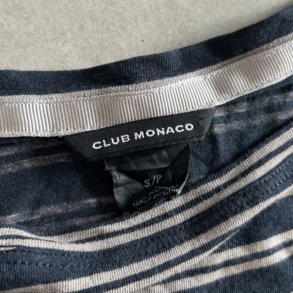 RARE Club Monaco Striped Elsa Tee ALT ASO Clary Fray - Picture 5 of 7